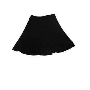 New‎ York & Company Black Flared Skirt, Size S.